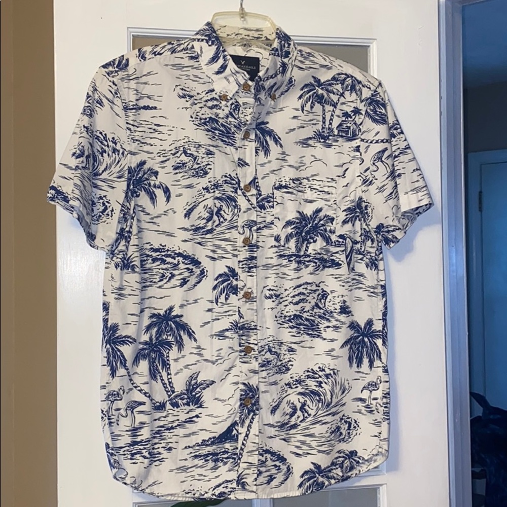 american eagle Hawaiian shirt